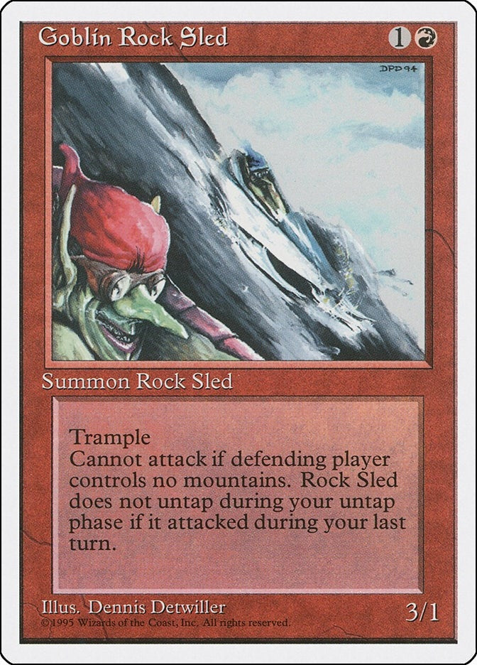 Image for Goblin Rock Sled [Fourth Edition]