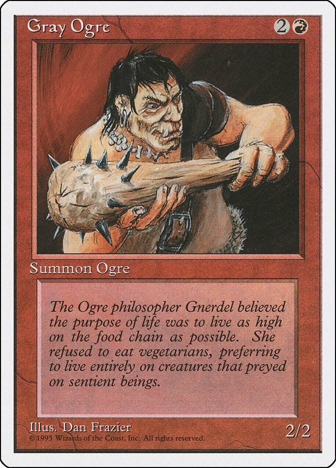 Image for Gray Ogre [Fourth Edition]