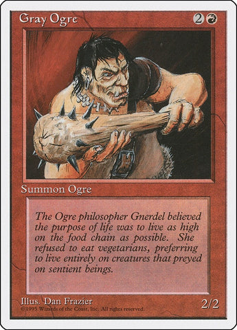 Image for Gray Ogre [Fourth Edition]