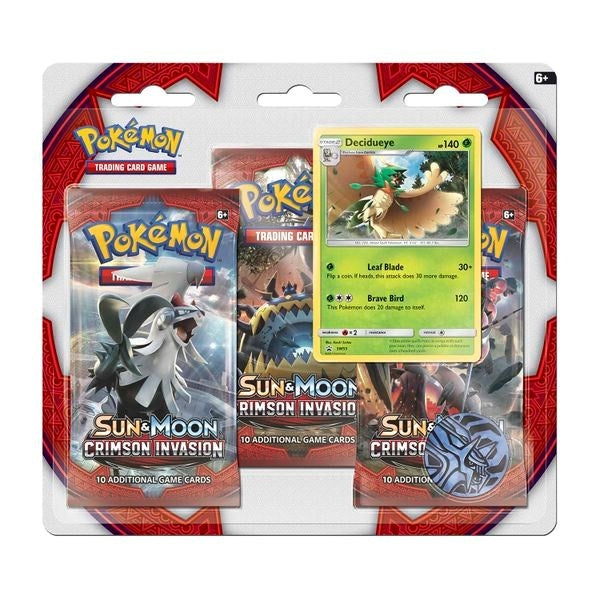 Image for Crimson Invasion 3 Pack Blister [Decidueye] [SM - Crimson Invasion]