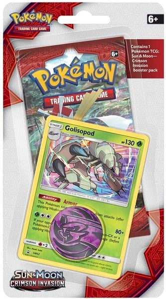 Image for Crimson Invasion Single Pack Blister [Golisopod] [SM - Crimson Invasion]