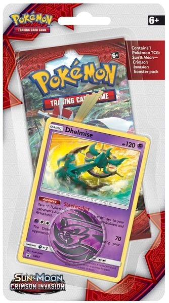 Image for Crimson Invasion Single Pack Blister [Dhelmise] [SM - Crimson Invasion]