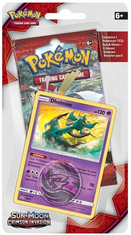 Image for Crimson Invasion Single Pack Blister [Dhelmise] [SM - Crimson Invasion]