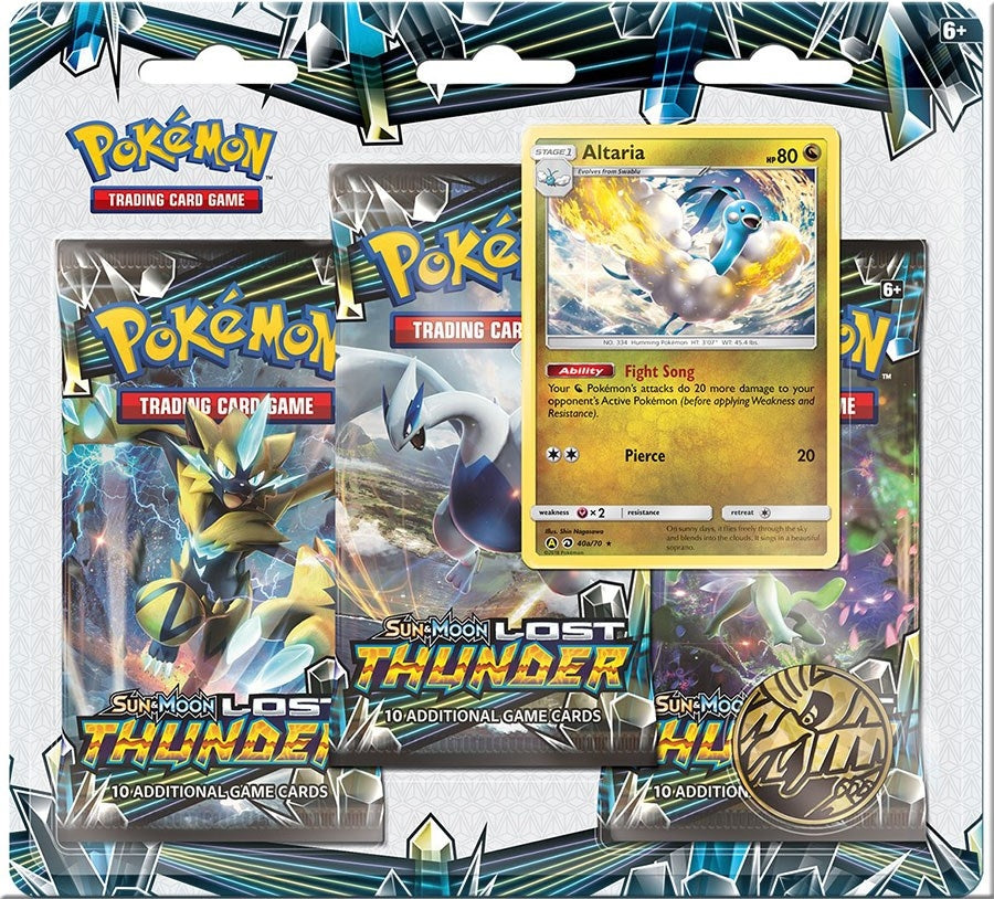 Image for Lost Thunder 3 Pack Blister [Altaria] [SM - Lost Thunder]