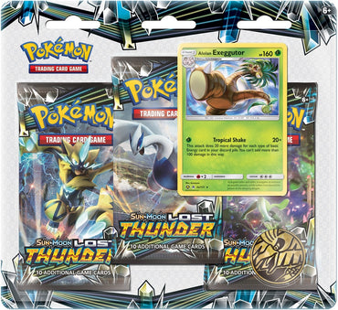 Image for Lost Thunder 3 Pack Blister [Alolan Exeggutor] [SM - Lost Thunder]