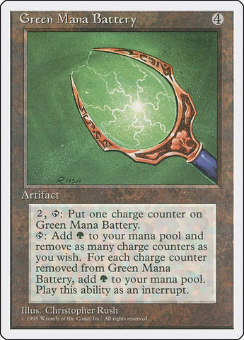 Image for Green Mana Battery [Fourth Edition]