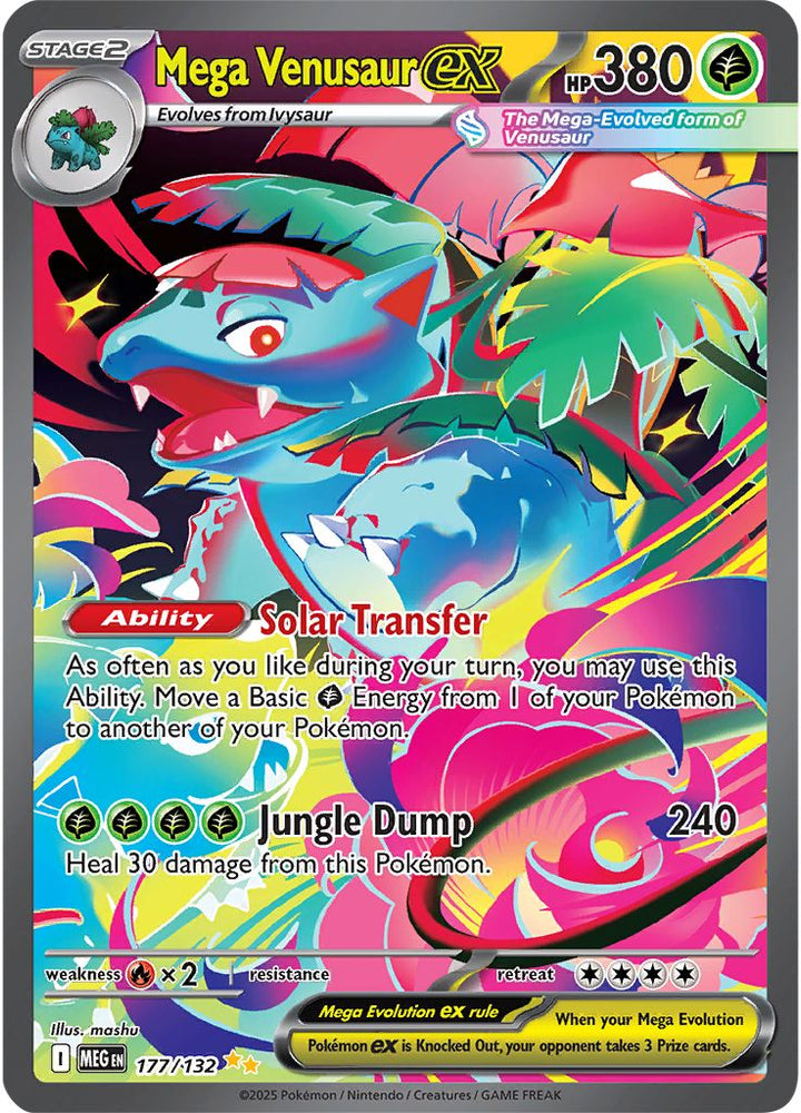 Mega Venusaur ex (177/132) (ME01: Mega Evolution)