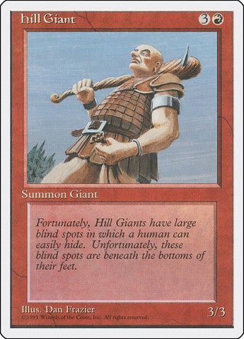 Image for Hill Giant [Fourth Edition]