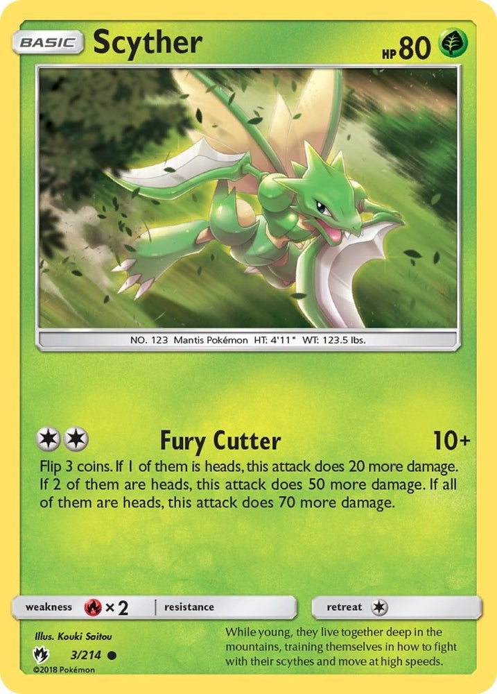 Image for Scyther (3/214) - Pokemon