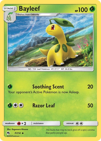 Image for Bayleef (7/214) [SM - Lost Thunder]