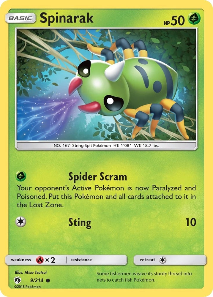 Image for Spinarak (9/214) - Pokemon