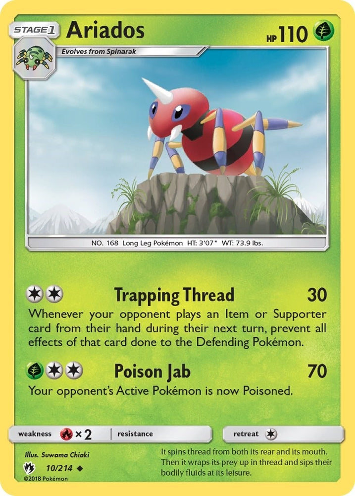 Image for Ariados (10/214) [SM - Lost Thunder]
