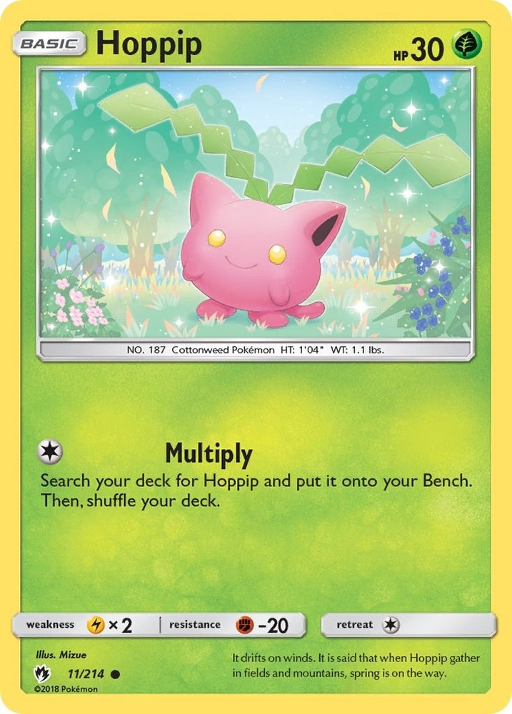 Image for Hoppip (11) (11/214) [SM - Lost Thunder]