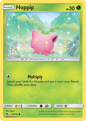 Image for Hoppip (11) (11/214) [SM - Lost Thunder]