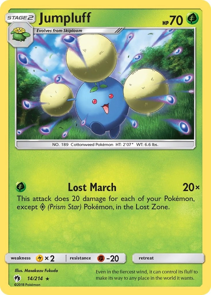 Image for Jumpluff (14/214) [SM - Lost Thunder]