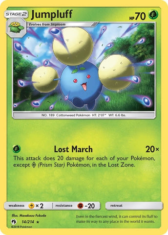Image for Jumpluff (14/214) [SM - Lost Thunder]