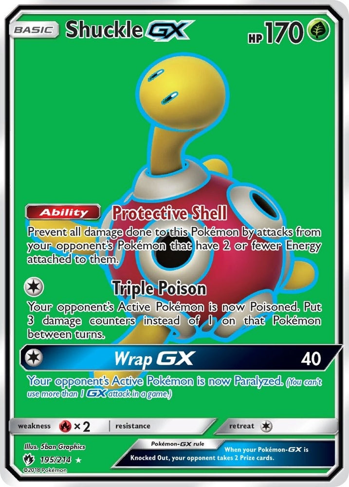 Image for Shuckle GX (Full Art) (195/214) [SM - Lost Thunder]
