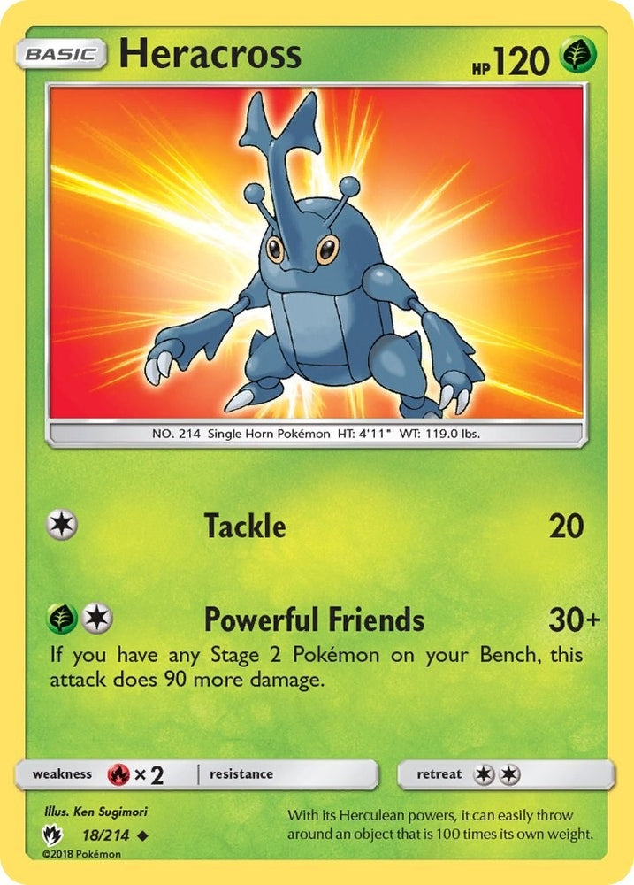 Image for Heracross (18/214) [SM - Lost Thunder]
