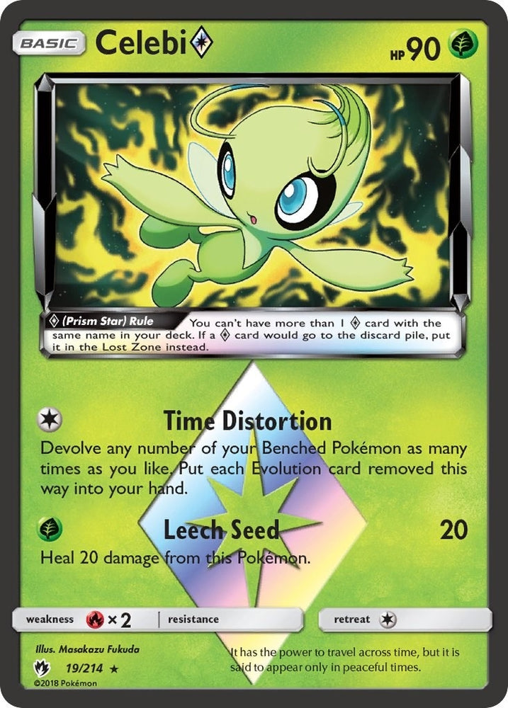 Image for Celebi Prism Star (19/214) [SM - Lost Thunder]