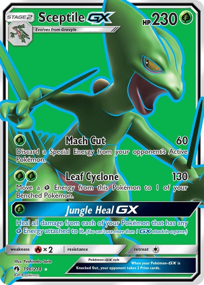 Image for Sceptile GX (Full Art) (196/214) [SM - Lost Thunder]