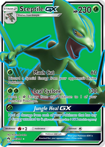 Image for Sceptile GX (Full Art) (196/214) - Pokemon