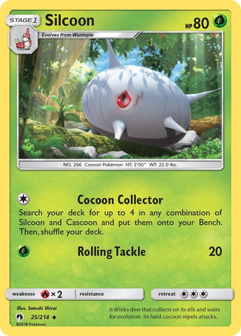 Image for Silcoon (25/214) [SM - Lost Thunder]