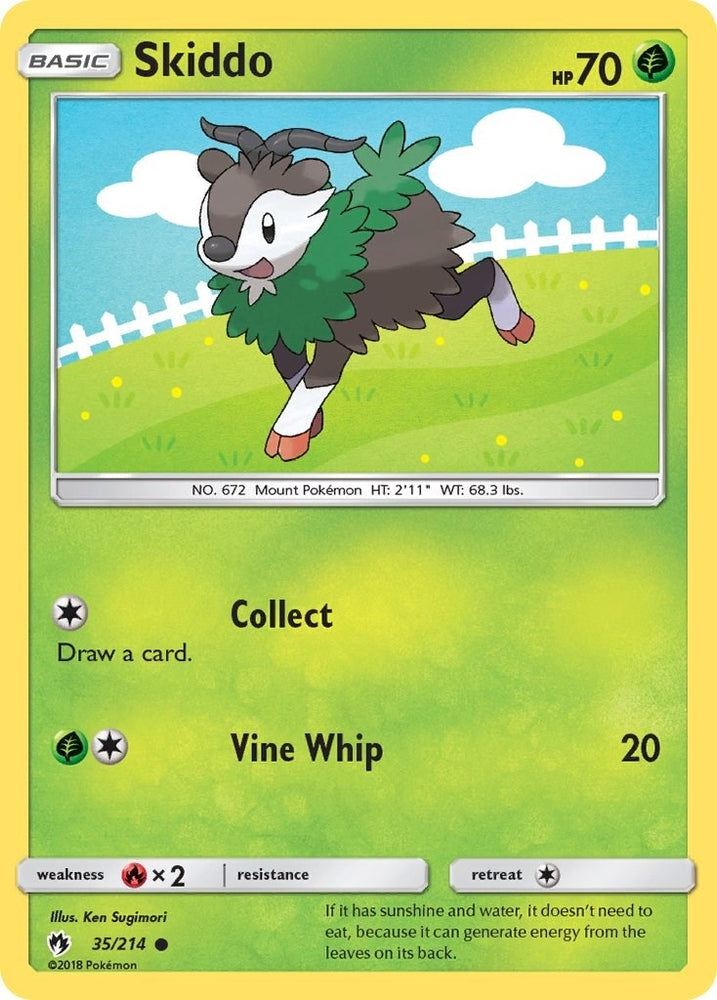 Image for Skiddo (35/214) [SM - Lost Thunder]