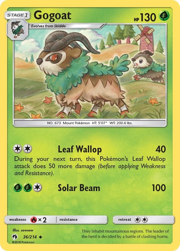 Image for Gogoat (36/214) [SM - Lost Thunder]