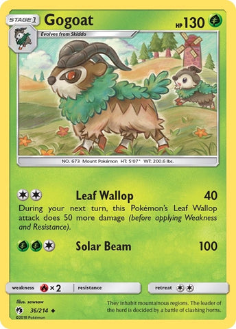 Image for Gogoat (36/214) [SM - Lost Thunder]
