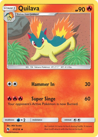 Image for Quilava (41/214) - Pokemon