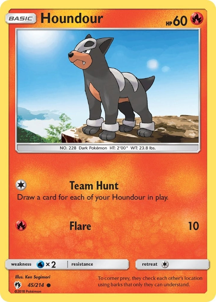Image for Houndour (45/214) [SM - Lost Thunder]