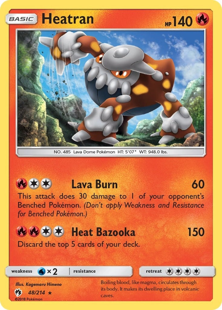 Image for Heatran (48/214) [SM - Lost Thunder]