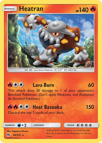 Image for Heatran (48/214) [SM - Lost Thunder]