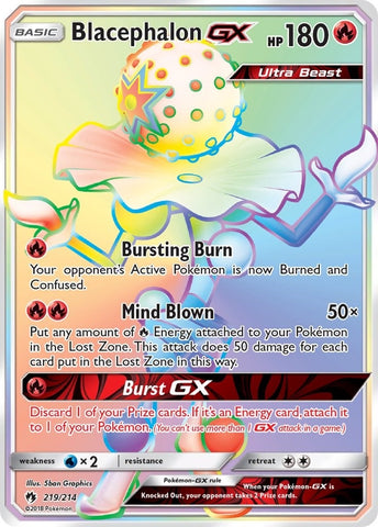 Image for Blacephalon GX (Secret) (219/214) [SM - Lost Thunder]