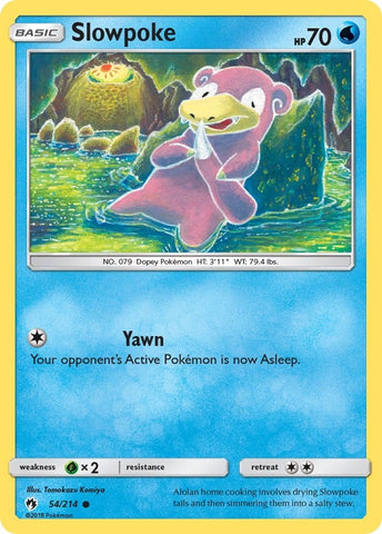 Image for Slowpoke (54/214) - Pokemon