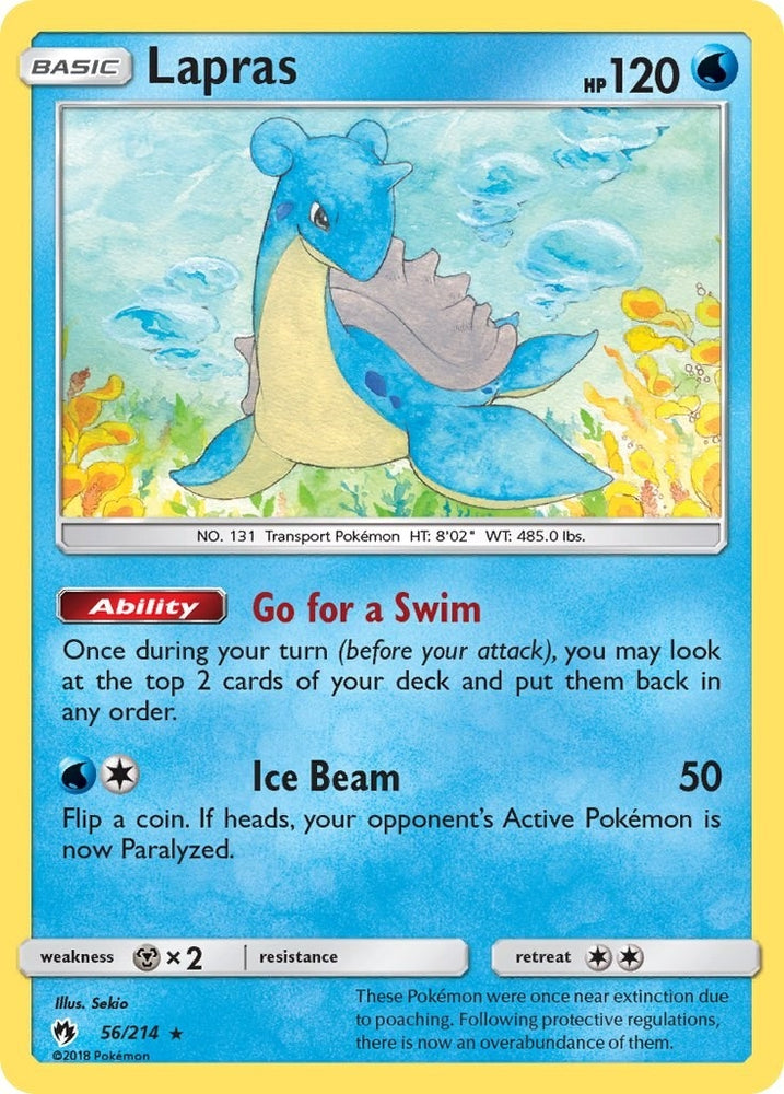 Image for Lapras (56/214) [SM - Lost Thunder]