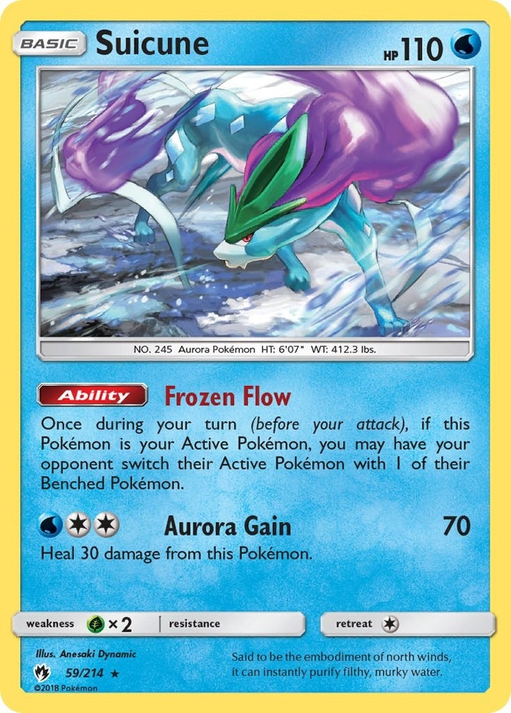 Image for Suicune (59/214) [SM - Lost Thunder]