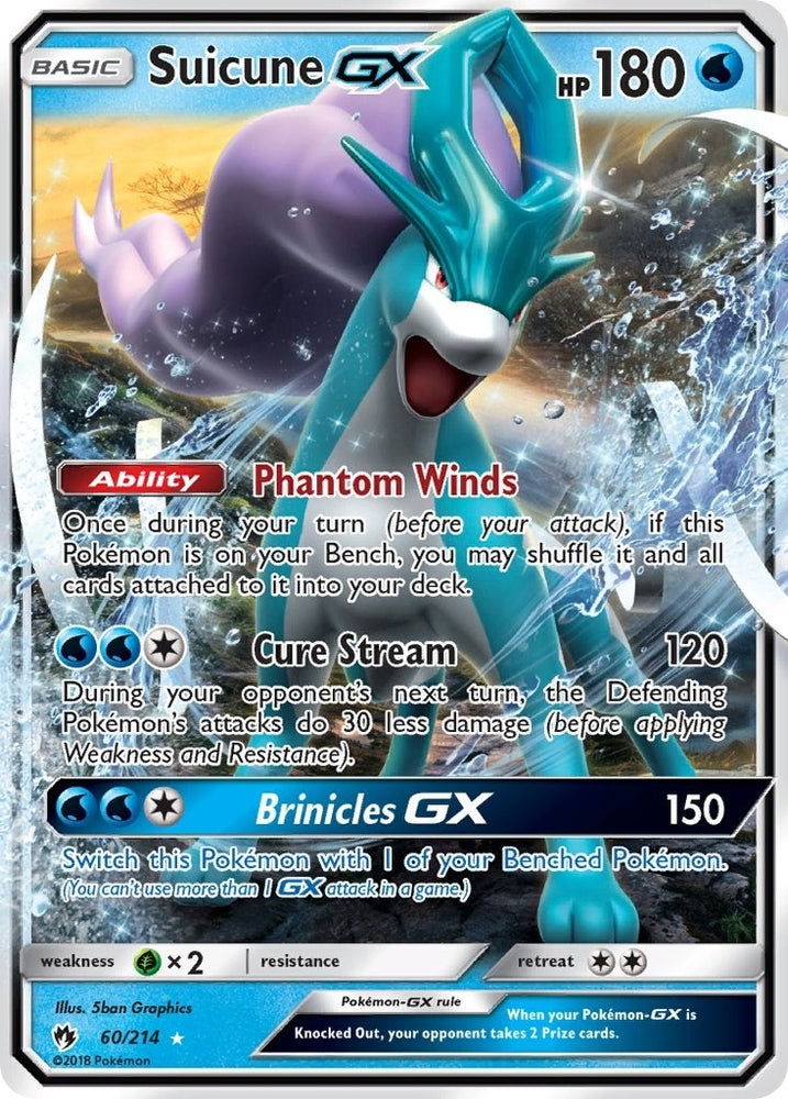 Image for Suicune GX (60/214) - Pokemon