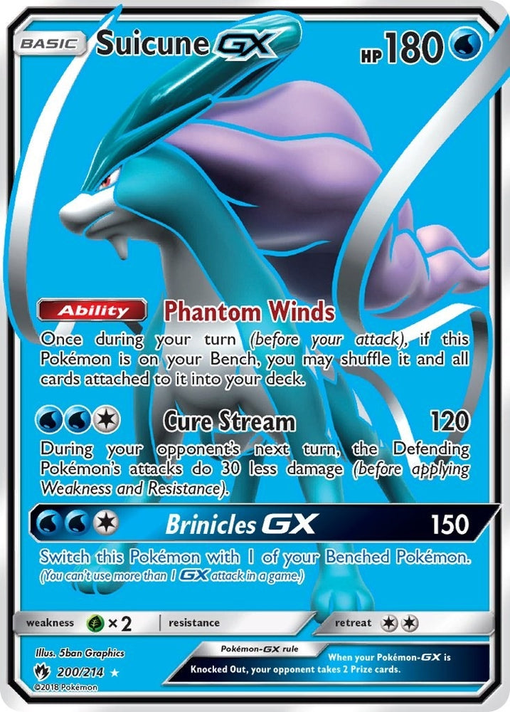 Image for Suicune GX (Full Art) (200/214) [SM - Lost Thunder]