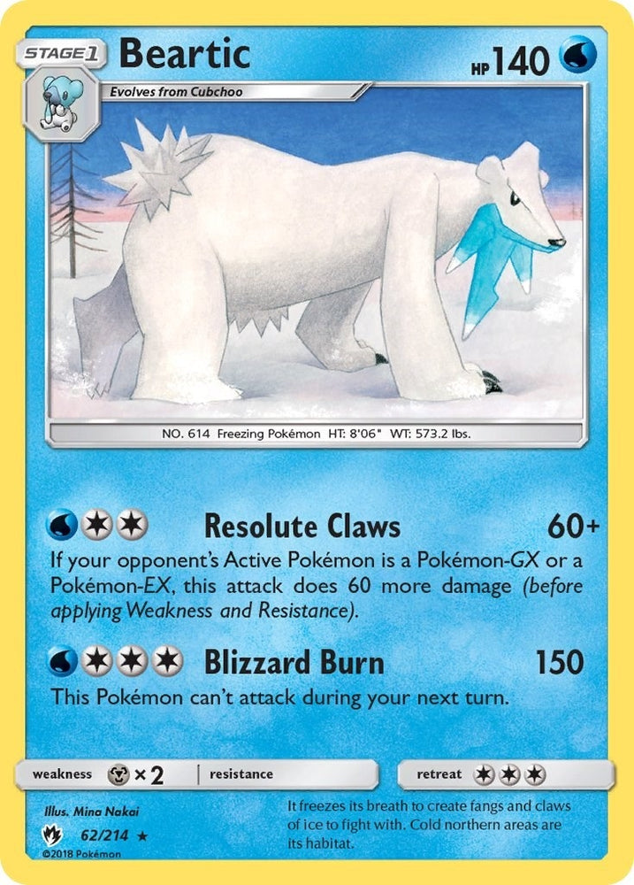 Image for Beartic (62/214) [SM - Lost Thunder]