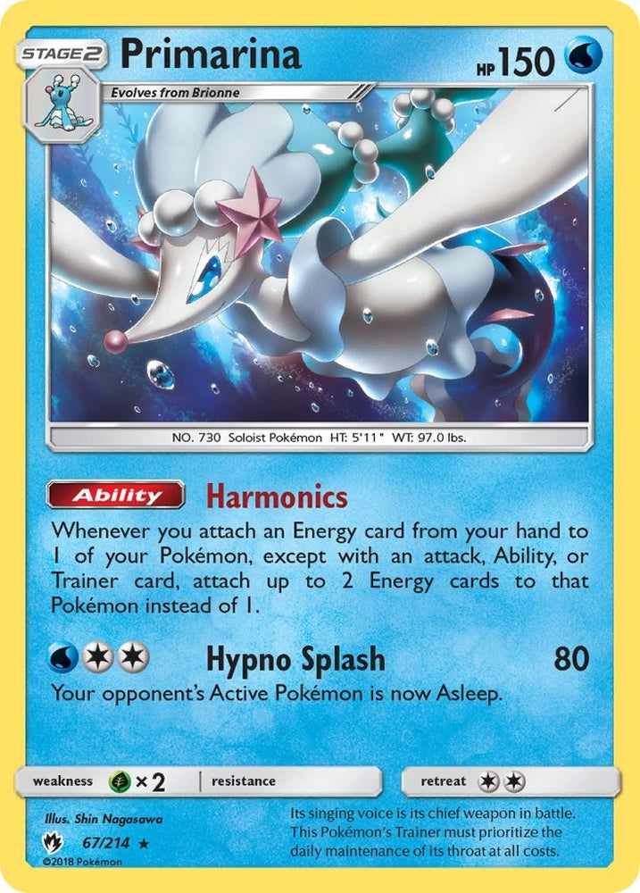 Image for Primarina (67/214) - Pokemon