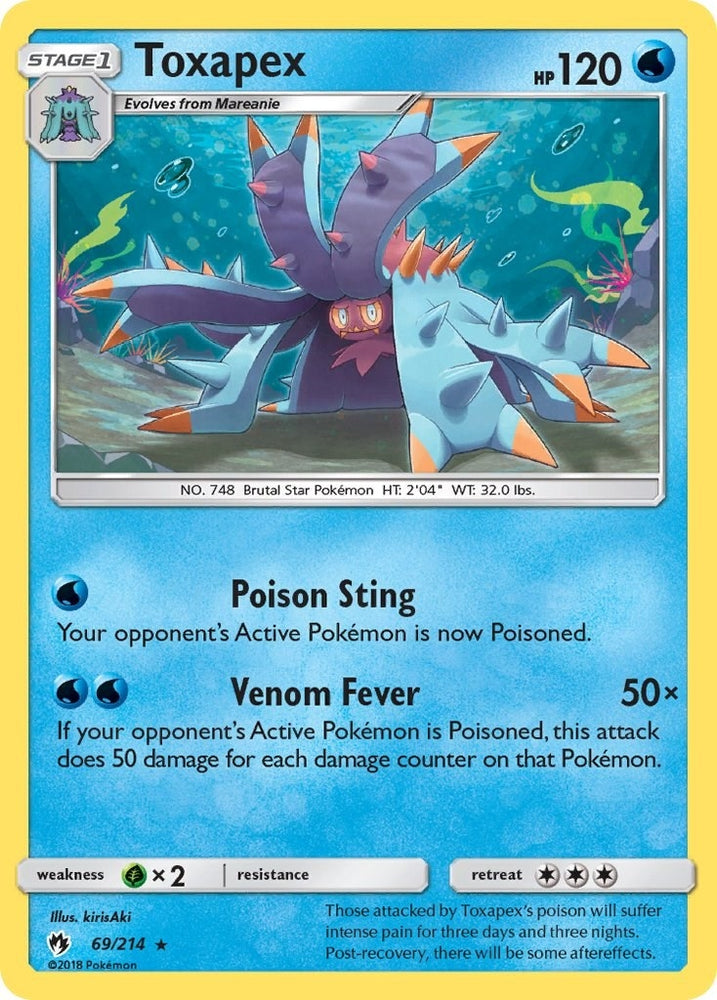 Image for Toxapex (69/214) - Pokemon