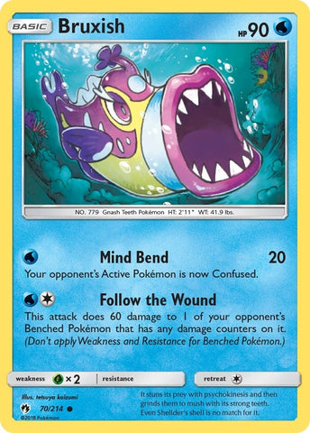 Image for Bruxish (70/214) [SM - Lost Thunder]