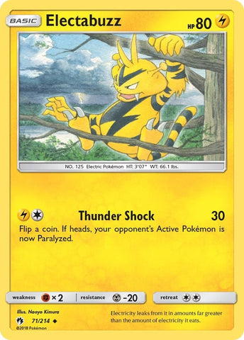 Image for Electabuzz (71/214) [SM - Lost Thunder]