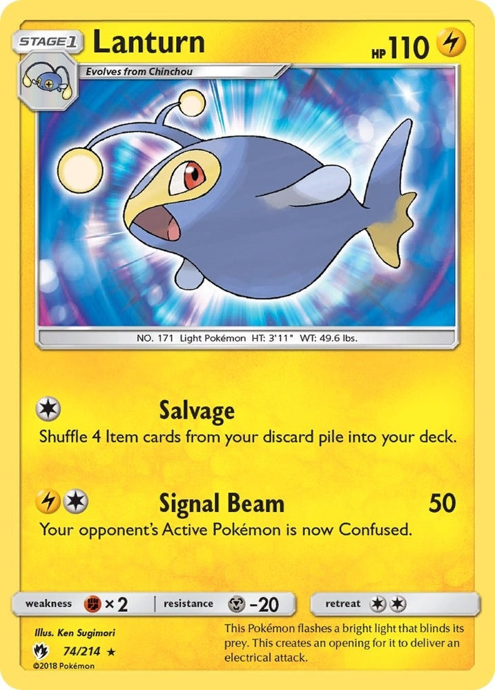 Image for Lanturn (74/214) [SM - Lost Thunder]