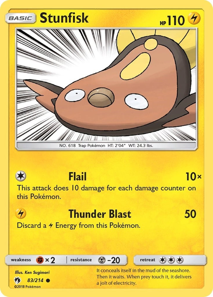 Image for Stunfisk (83/214) [SM - Lost Thunder]