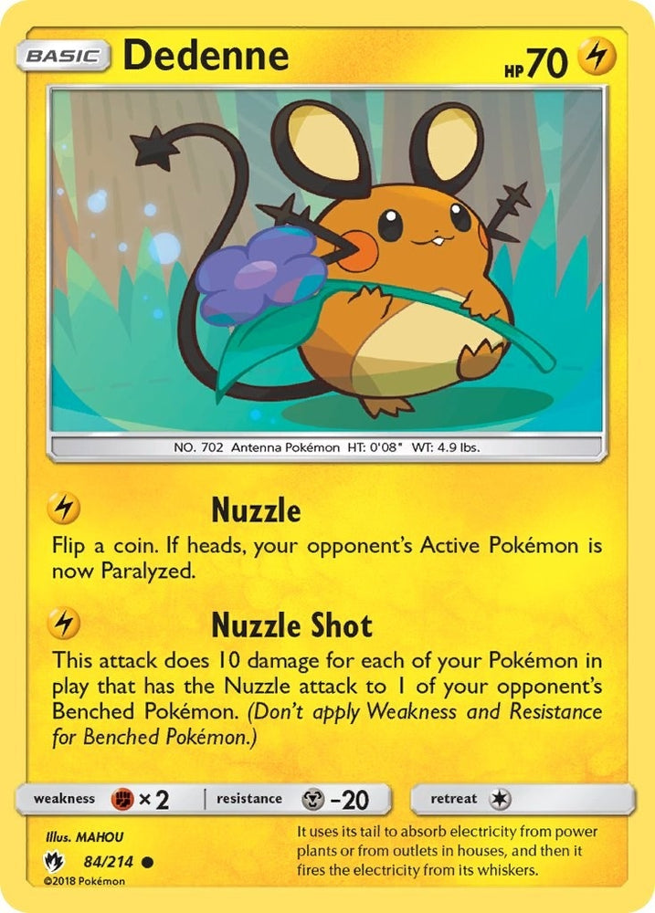 Image for Dedenne (84) (84/214) [SM - Lost Thunder]