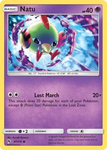 Image for Natu (87/214) [SM - Lost Thunder]