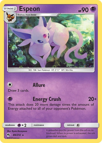 Image for Espeon (89/214) [SM - Lost Thunder]