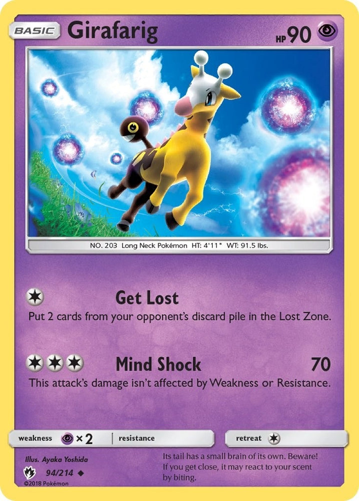 Image for Girafarig (94/214) [SM - Lost Thunder]